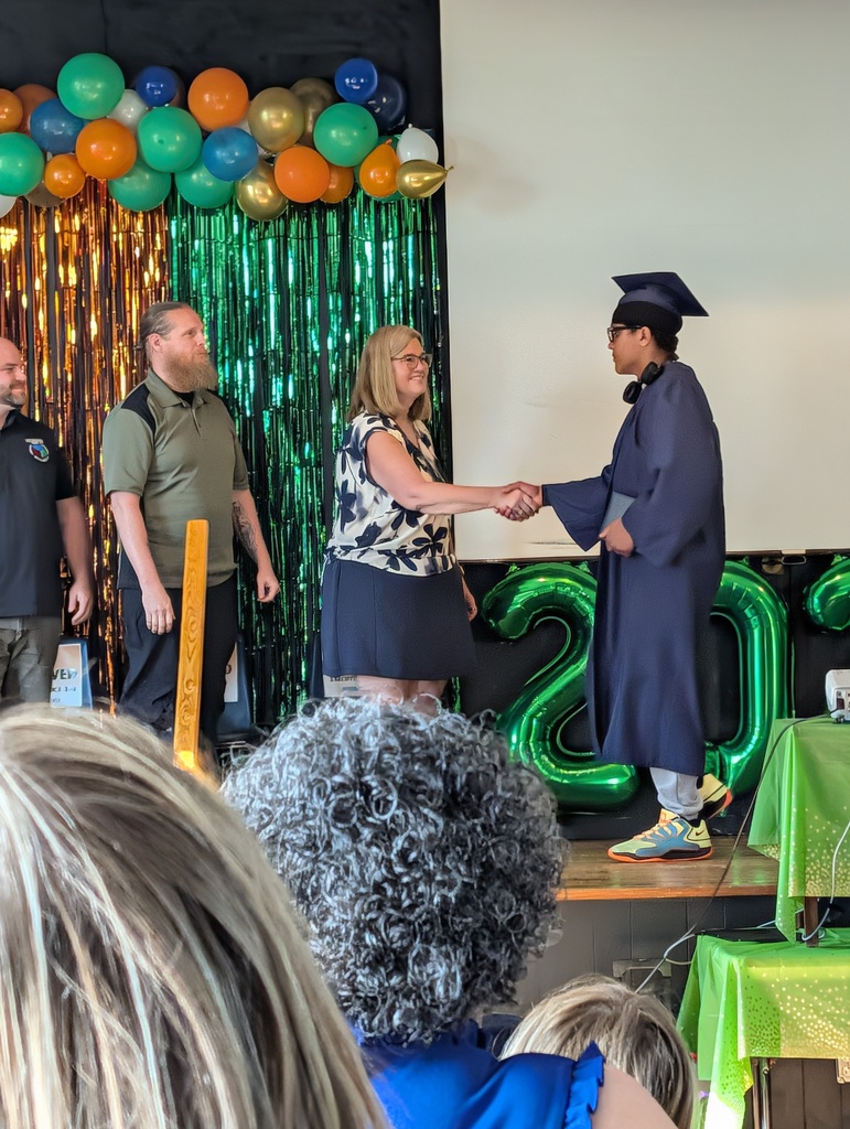 learner shaking hands