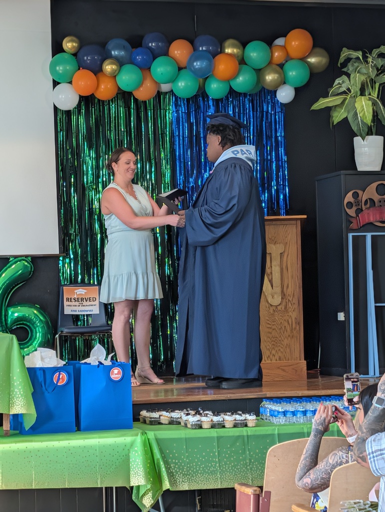 learner getting diploma 
