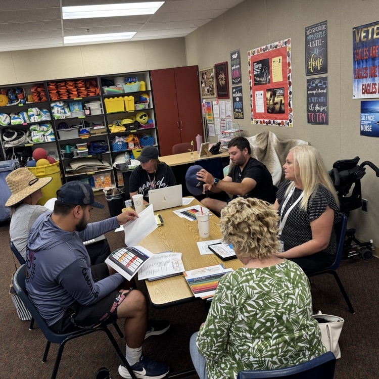 teachers collaborating together