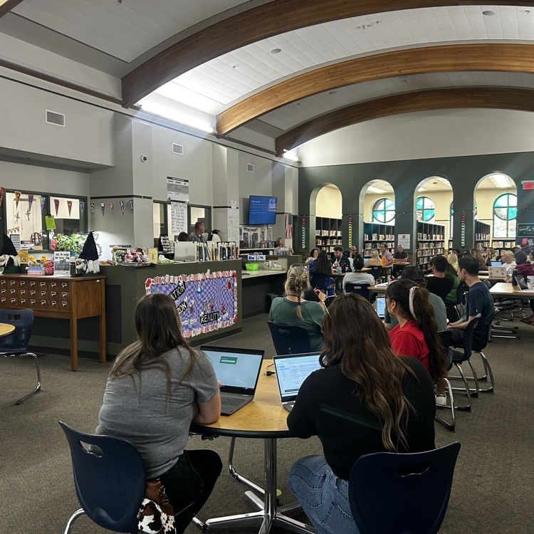 teachers attending professional development