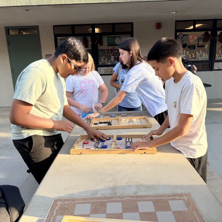 Students playing games