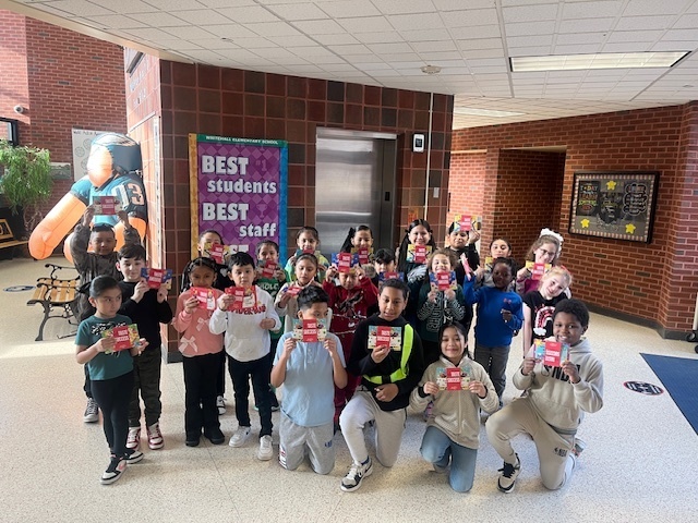 Students from every grade were awarded a certificate for a free meal at Applebees for being PAWSOME students…Keep up the PAWSOME work!