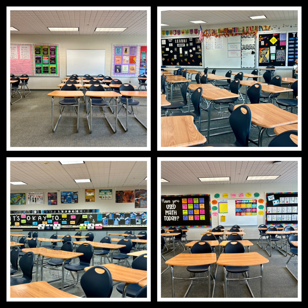 Classrooms ready for back to school