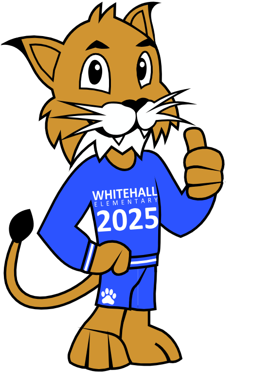 2025 Whitehall Wildcat Mascot Logo
