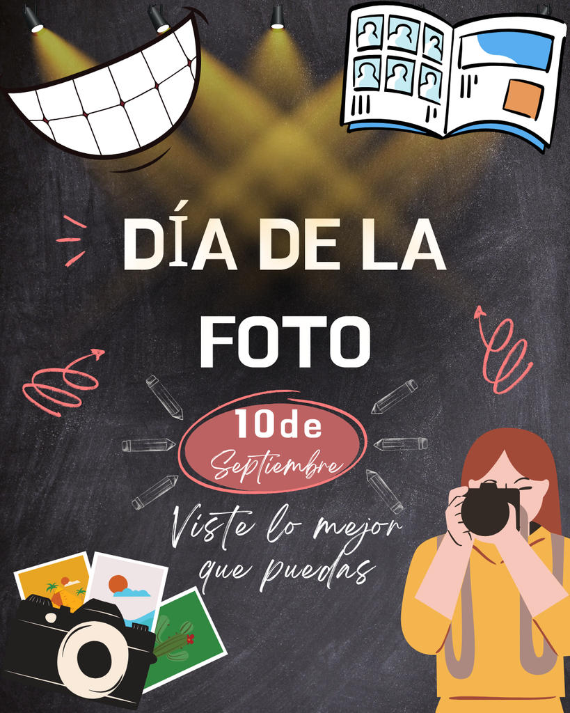 Picture day flier in Spanish. More information in caption.