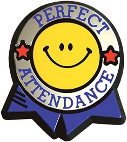 Perfect Attendance Award.