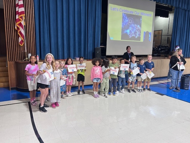 We are kicking off our PBIS Golden Tickets. 