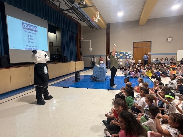 We are kicking off our PBIS Golden Tickets. 