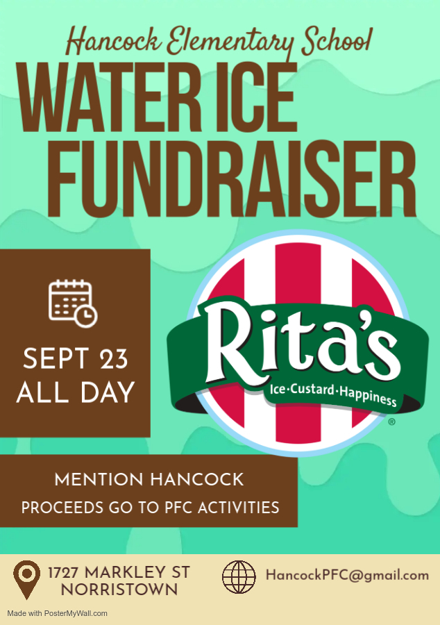 A flyer about Rita's Fundraiser