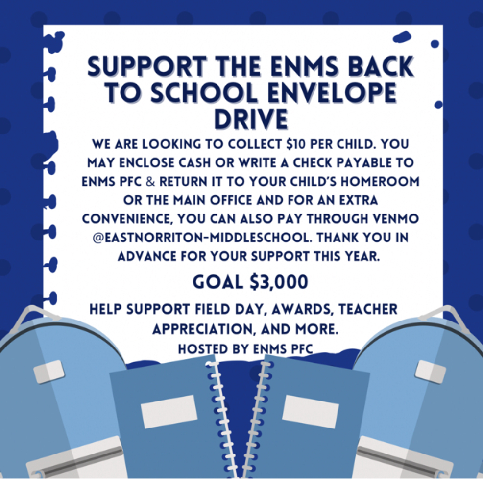 Envelop Drive Fundraiser