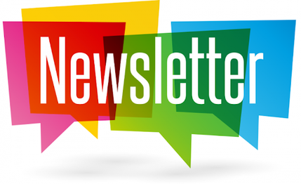 Image saying, "Newsletter".