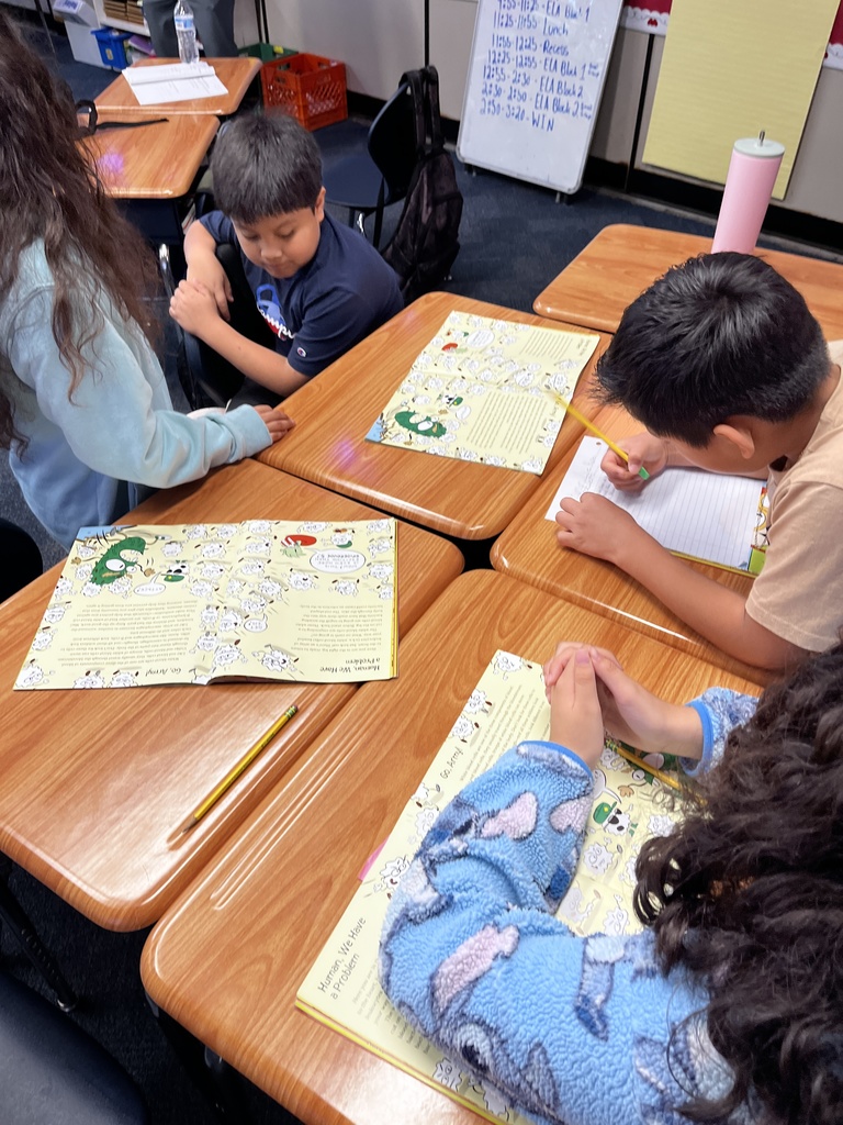 Students working together