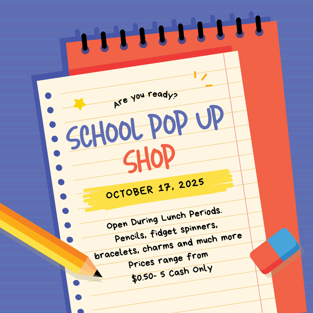 Pop Up Shop Flyer. See caption for more details. 