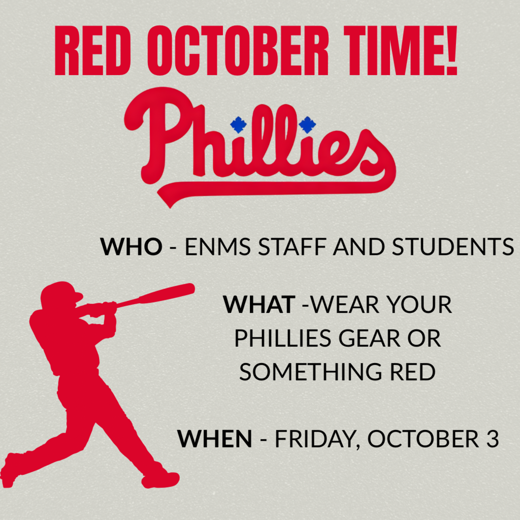 Poster for Phillies Spirit Day