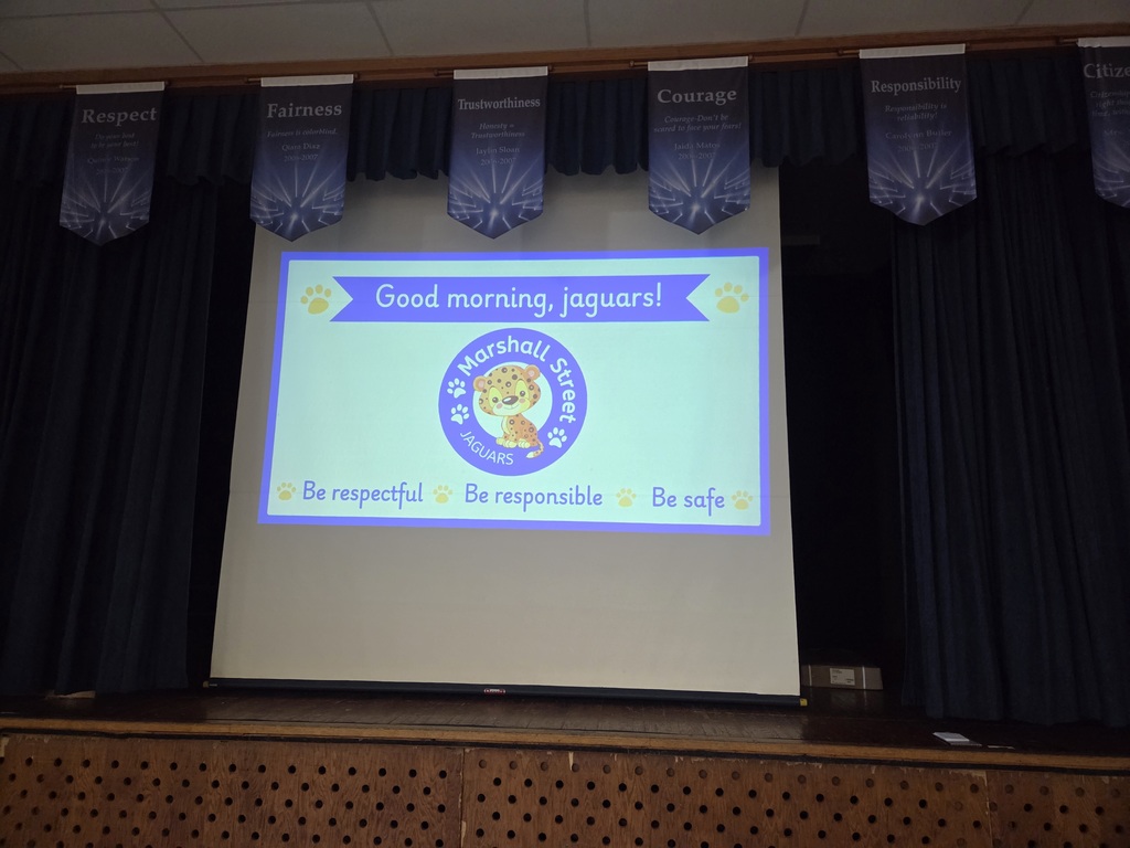 The Jaguar Assembly begins with the 3Bs: be respectful, be responsible, and be safe.