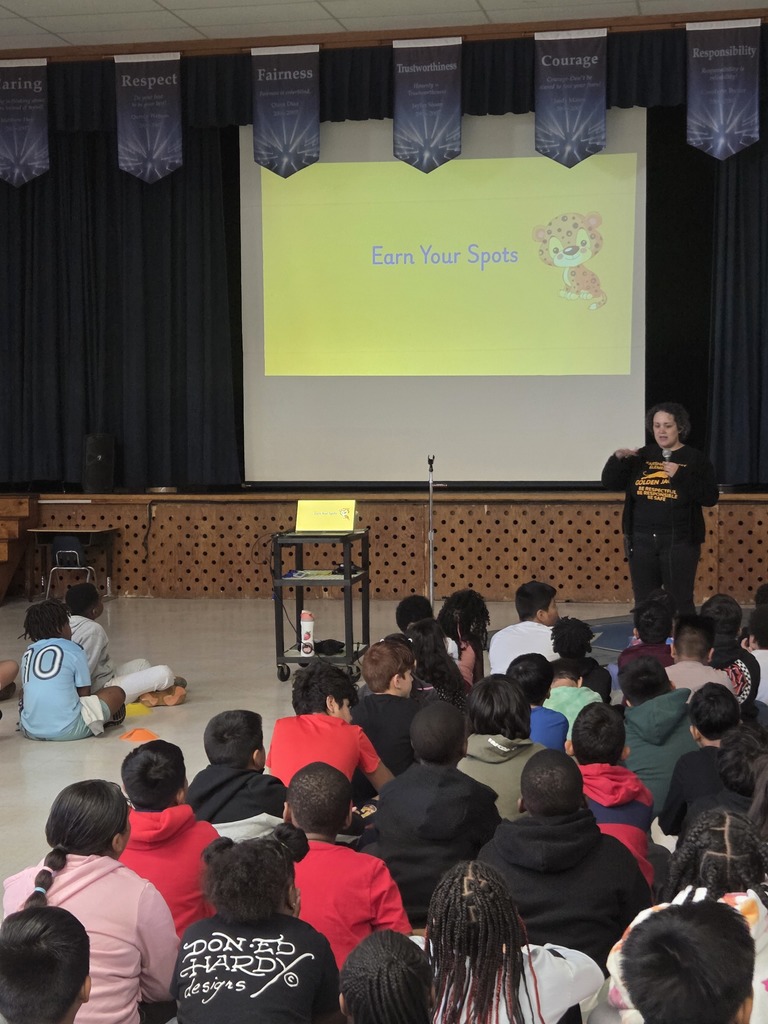 Ms. Rooney leads the Jaguar Assembly.