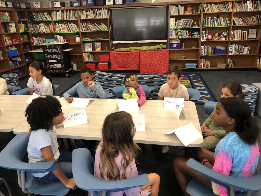 Students having a conversation together