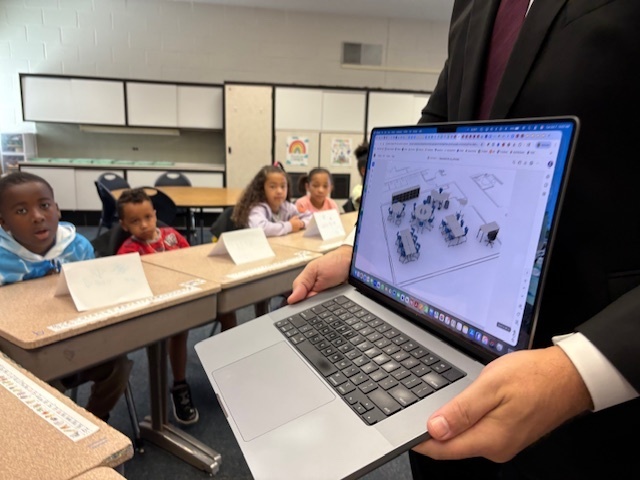 Student Advisory Council meeting with Mr. Dormer.