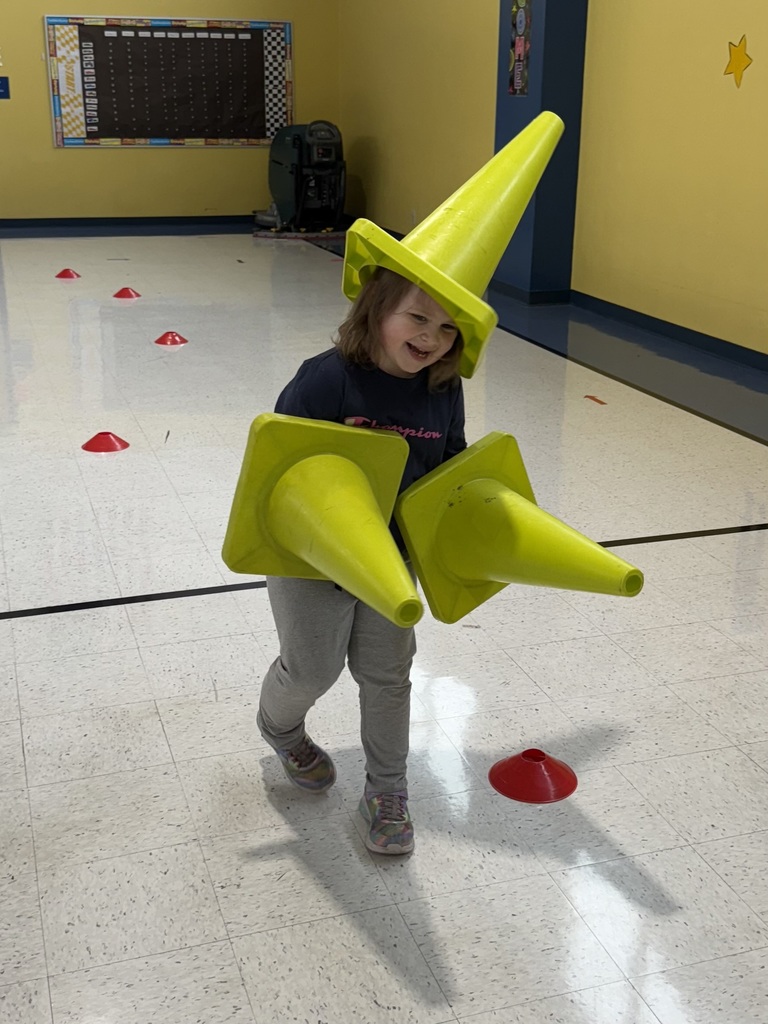 Students playing in gym class 