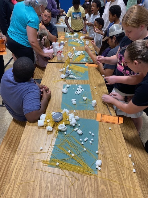 Family members working together