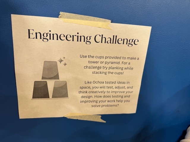 A flyer describing what the students need to do in physical education class