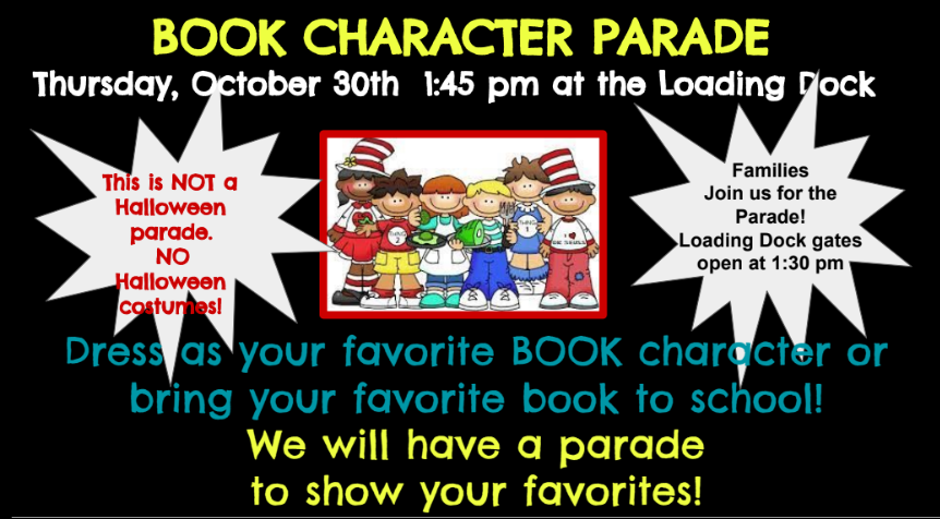 Information about the Book Character Parade