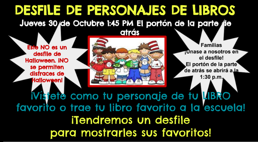 Information about the Book Character Parade