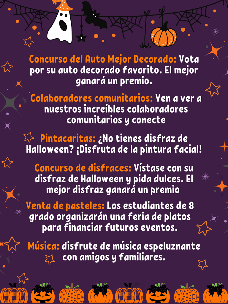 Trunk or treat flier. Info in caption