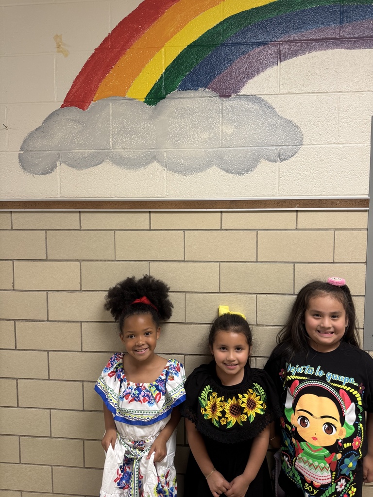 Students dress in traditional clothing from their culture.