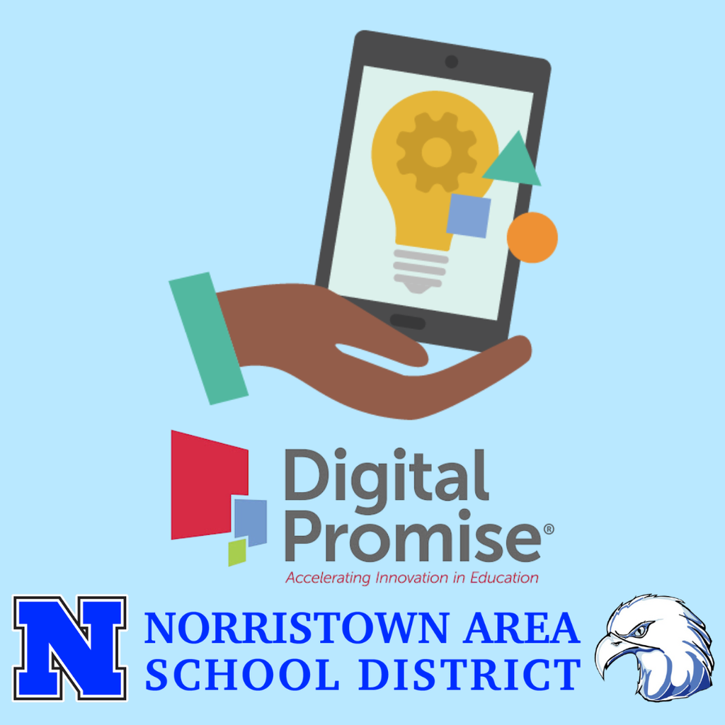 Technology icon with the Digital Promise Logo and the NASD Logo.
