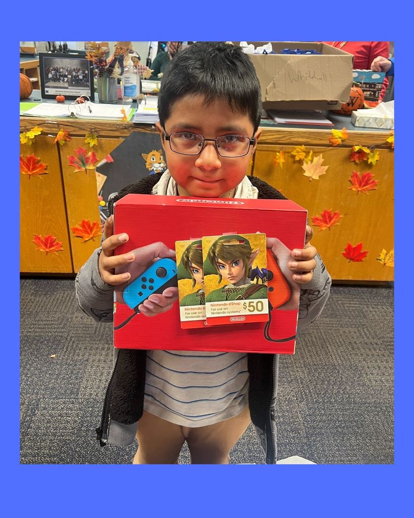 District Attendance Prize Winners.