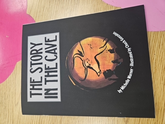 1st graders learn about cave art.