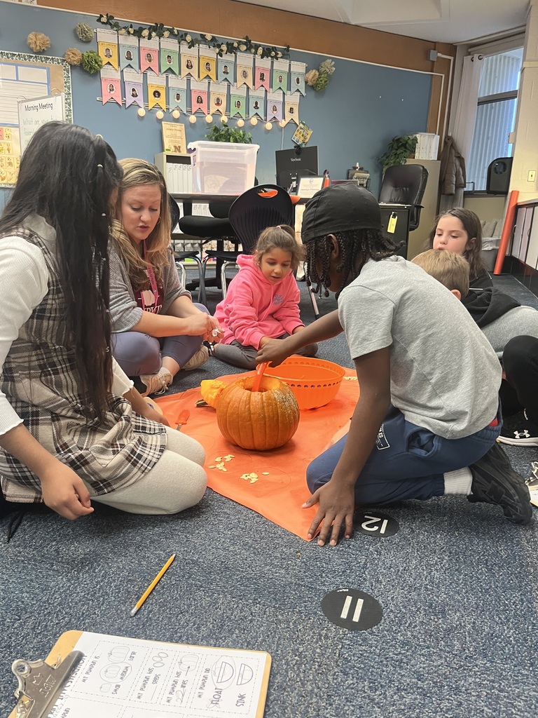 Pumpkin STEM Day activities took place throughout the day!