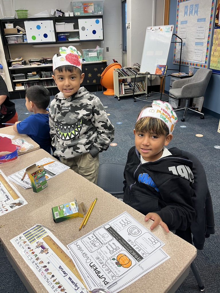 Pumpkin STEM Day activities took place throughout the day!