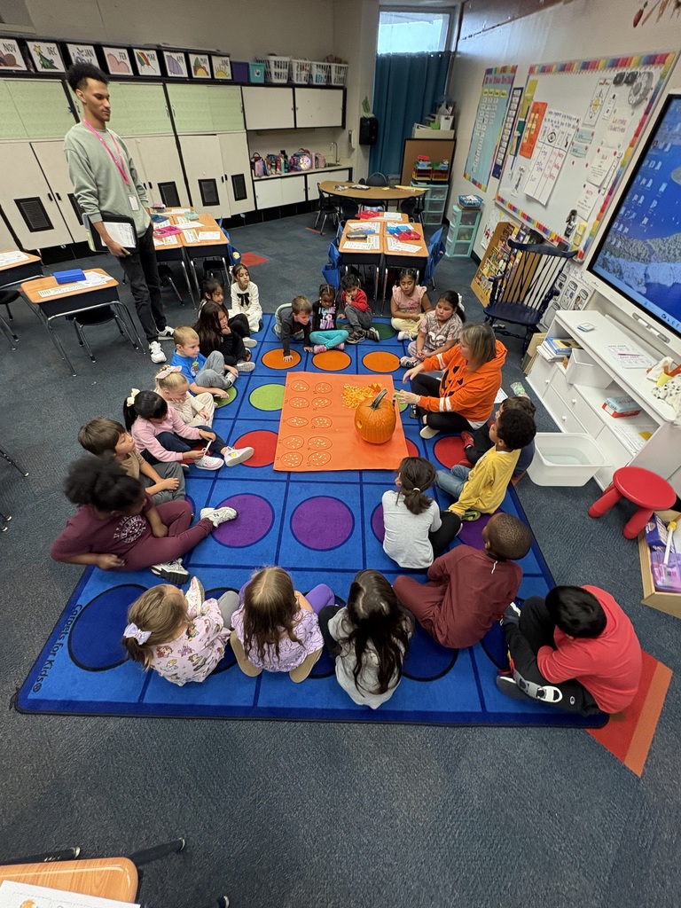 Pumpkin STEM Day activities took place throughout the day!
