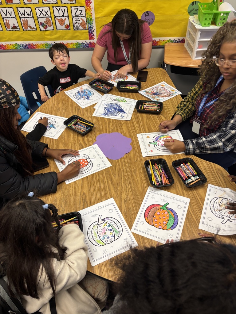 Pumpkin STEM Day activities took place throughout the day!
