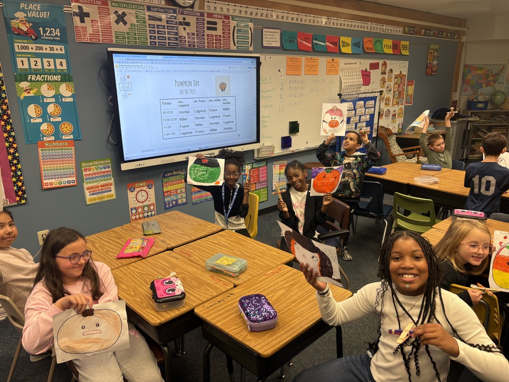 Pumpkin STEM Day activities took place throughout the day!