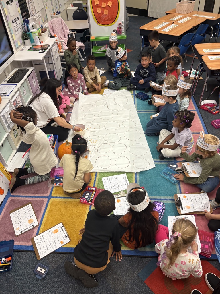 Pumpkin STEM Day activities took place throughout the day!