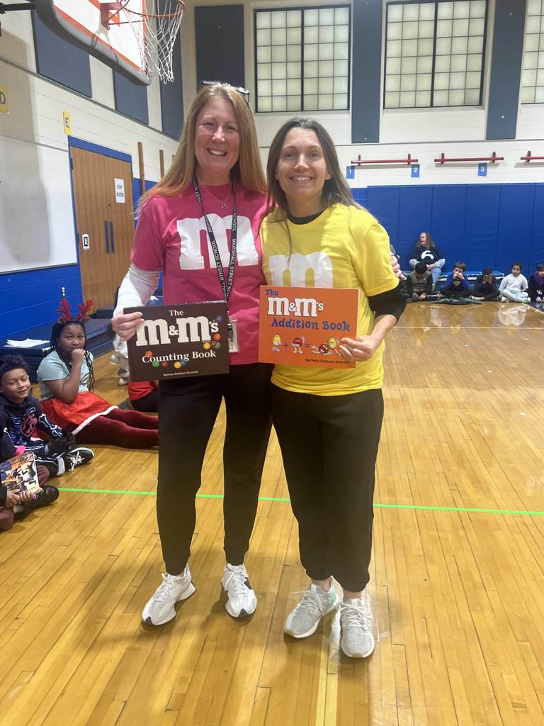 Teachers in the Book Character Parade.
