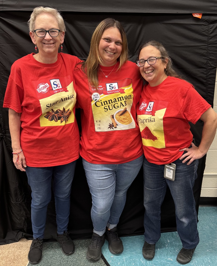 Teachers in the Book Character Parade.