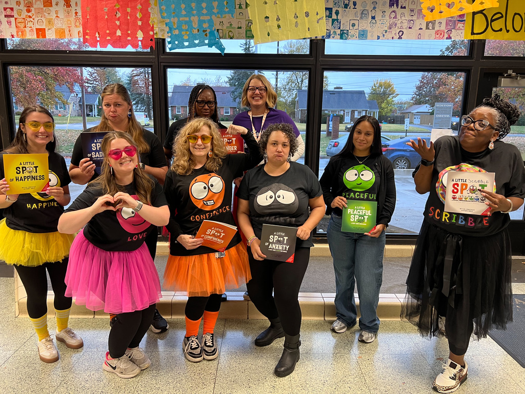 Teachers in the Book Character Parade.