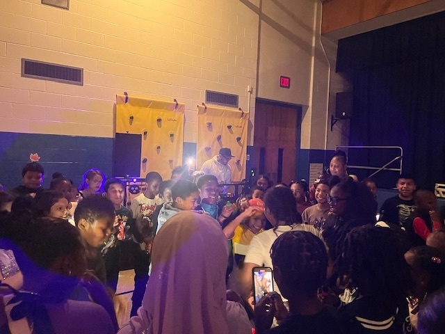 Students at the fall ball