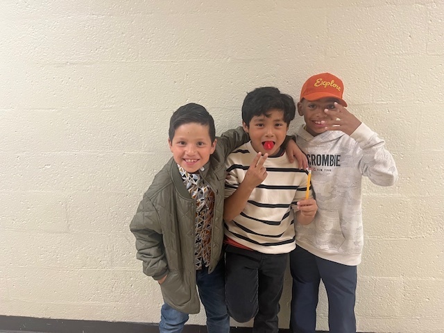 Students at the fall ball