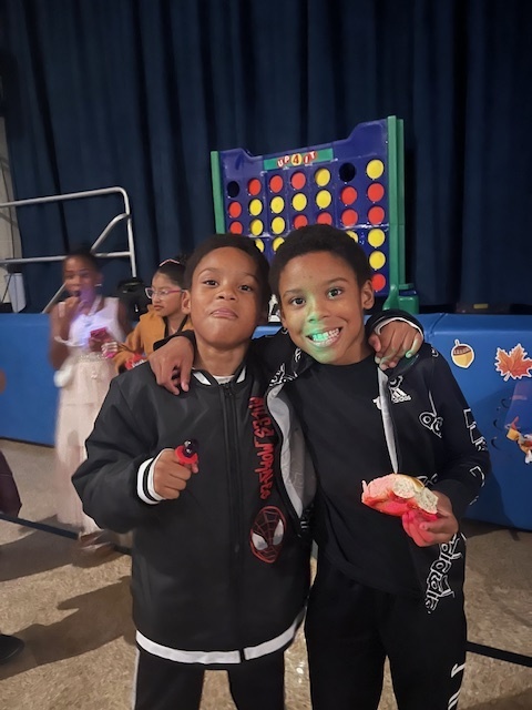 Students at the fall ball