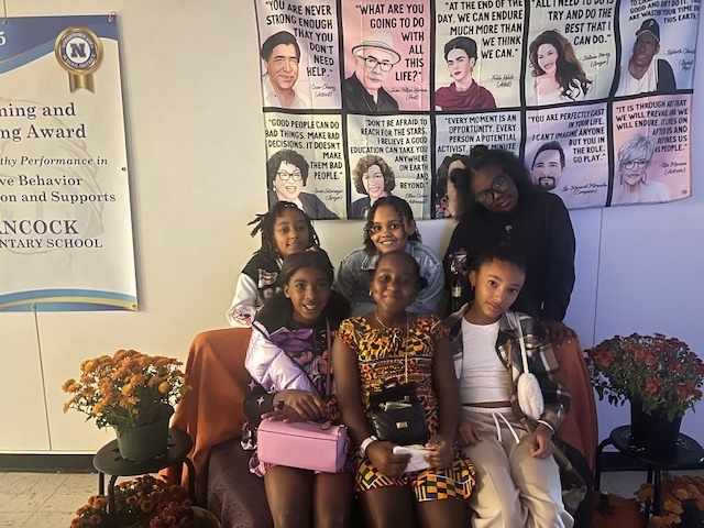 Students at the fall ball