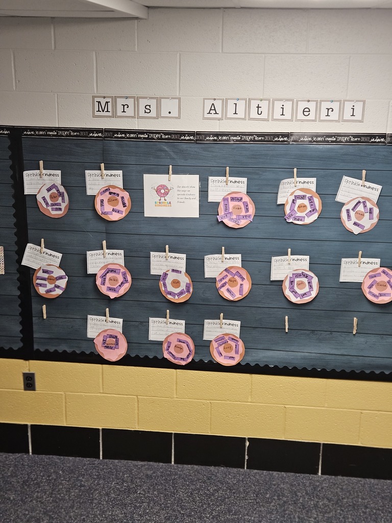 World kindness day project in Mrs. Altieri's class.