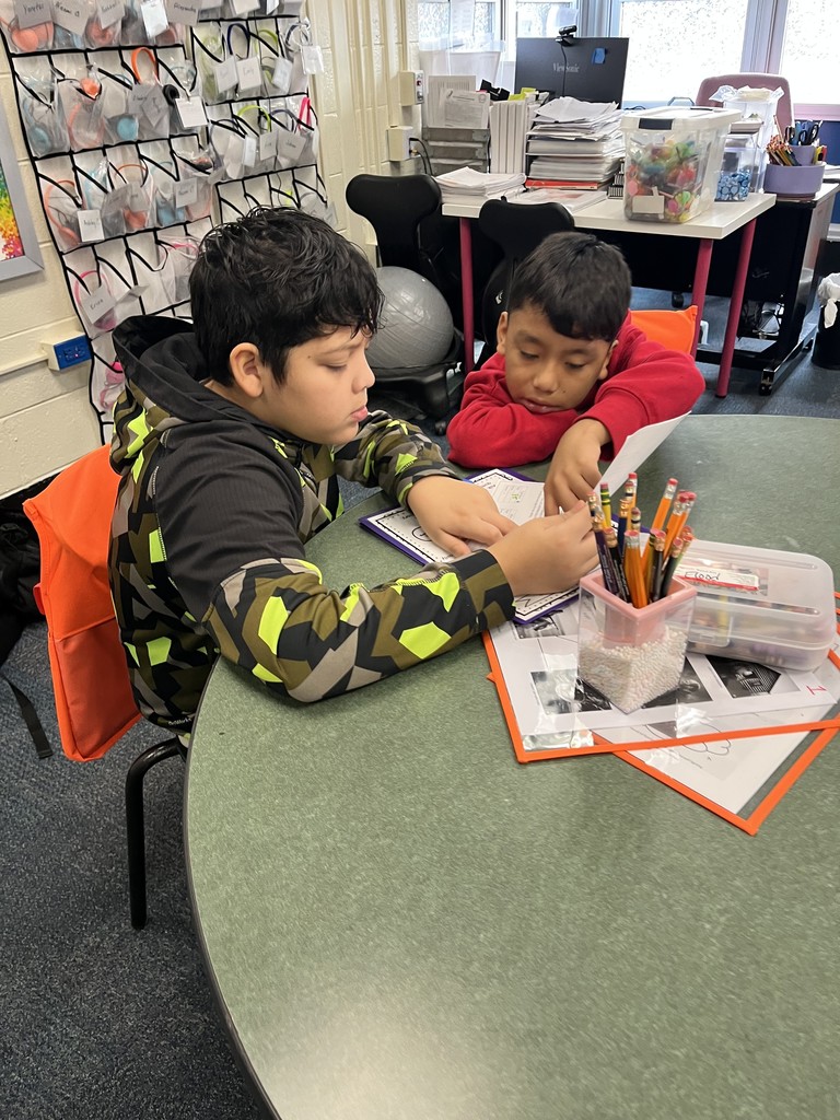 Students reading in ELA class