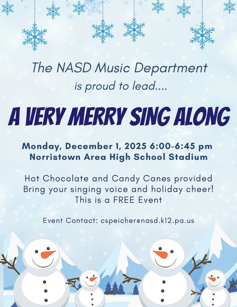 English Very Merry Sing Along Flyer. Details in caption. 