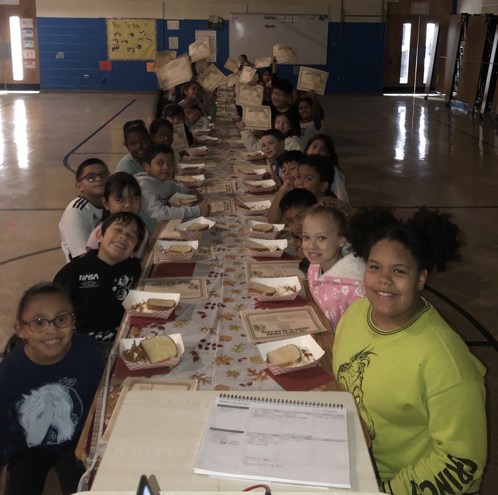 Students who were recognized for being REAL students. 