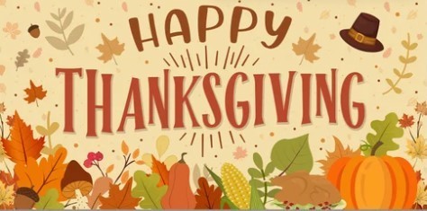 "Happy Thanksgiving".